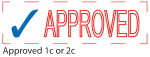 APPROVED - Approved Message Stamp