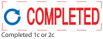 COMPLETED - Completed Message Stamp