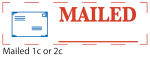MAILED - Mailed Message Stamp