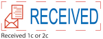 RECEIVED - Received Message Stamp
