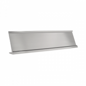 2x10 Nameplate with Silver Desk Holder<br><font color=red>Includes Nameplate