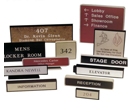 Engraved/ Architectural Signs